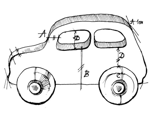 Holzauto Little French - Image 5