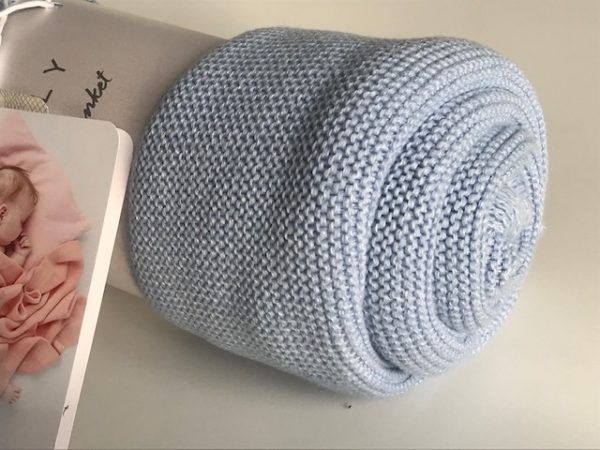 Babydecke blau - Image 2