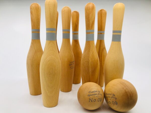 Bowling Holz natur - Image 2