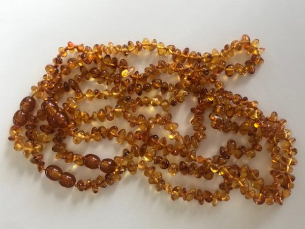 Baby-Bernsteinkette cognac - Image 2