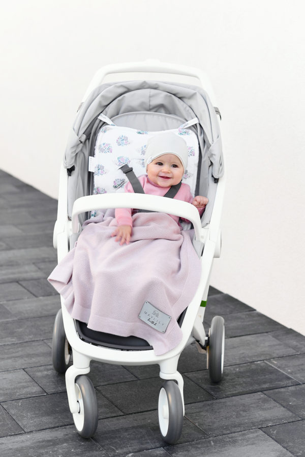 Babydecke dunkelblau - Image 2