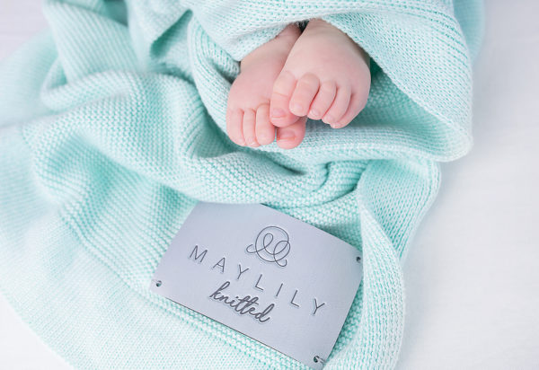 Babydecke blau - Image 9