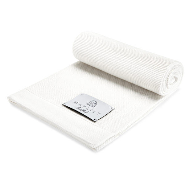 Baby-Decke weiss