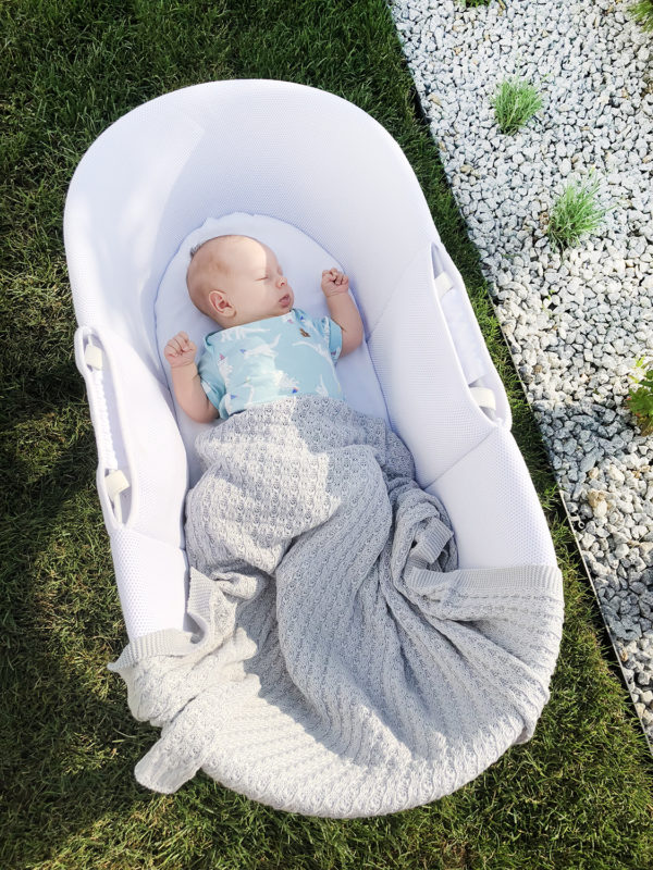 Babydecke Bambus Bamboo grau - Image 2