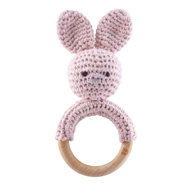 Beissring Hase rosa