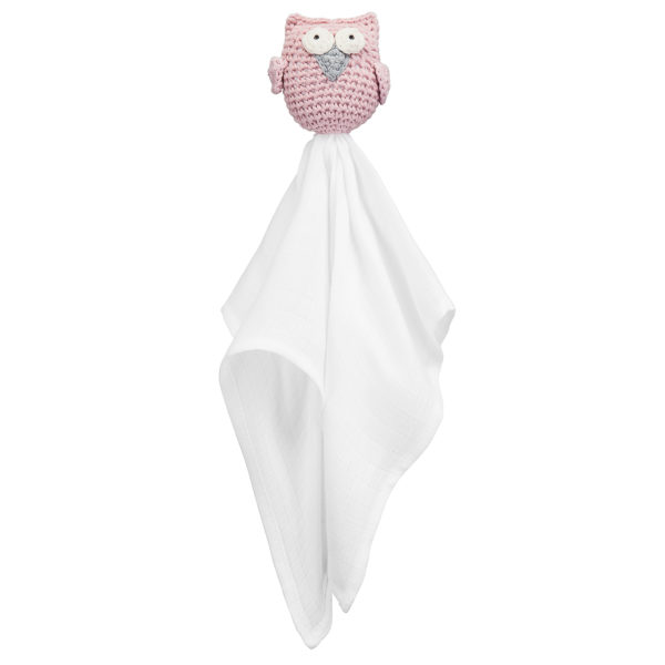 Nuscheli Eule rosa - Image 2