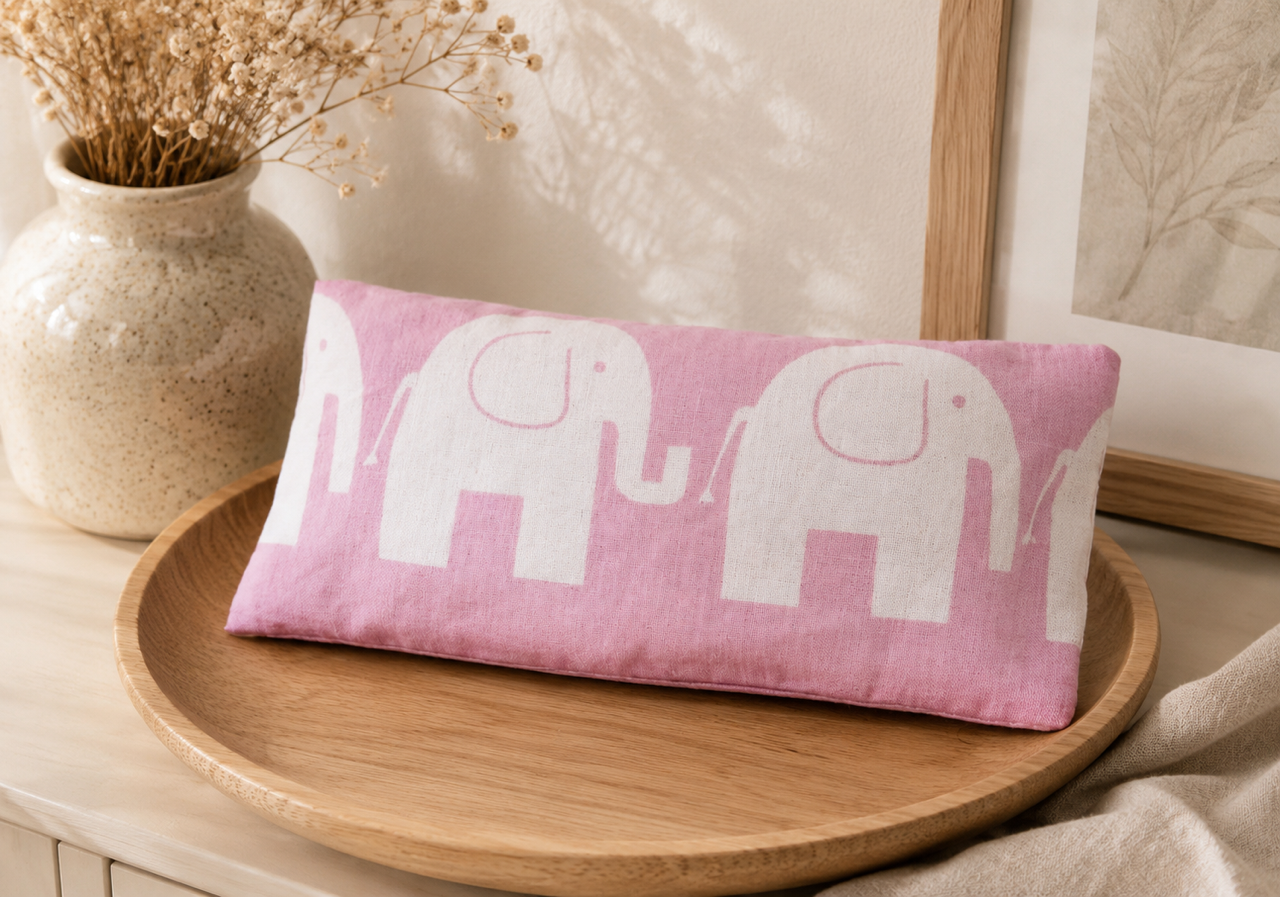 Kräuterbeutel Thermofor Lavendel rosa Elefant