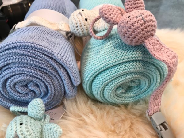Babydecke blau - Image 3