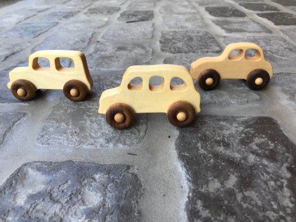 Holzauto English Taxi - Image 3