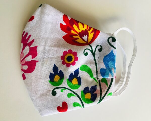 Erwachsenen Maske Volk Blumen