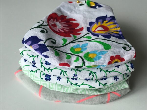 Erwachsenen Maske Volk Blumen - Image 4