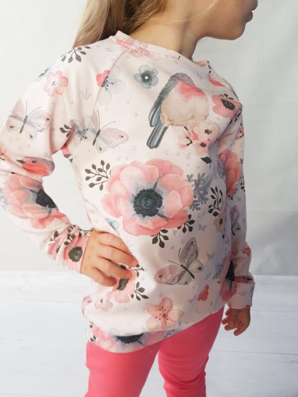 Sweatshirt Vogel rosa - Image 2