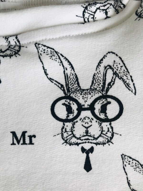 Sweatshirt Hase mit Brille - Image 3