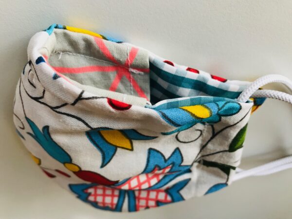 Erwachsenen Maske Folksmuster - Image 2