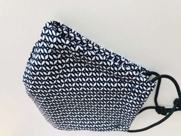 Erwachsenen Maske schwarz-weiss - Image 2