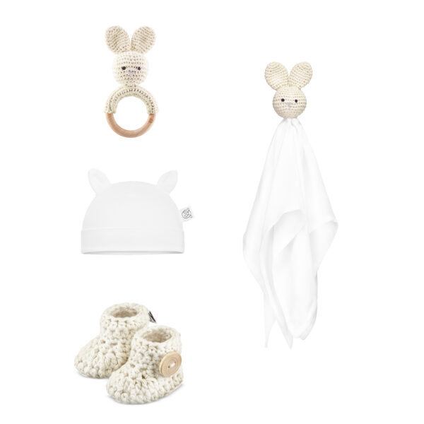 Baby Geschenkbox, 4-teilig creme - Image 2