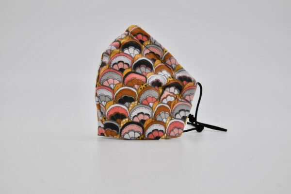 Erwachsenen Maske altrosa Muster