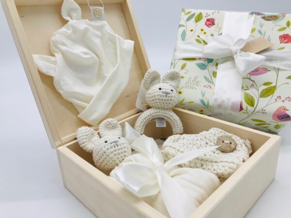 Baby Geschenkbox, 4-teilig creme - Image 3