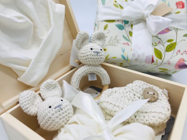 Baby Geschenkbox, 4-teilig creme - Image 4