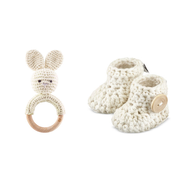 Baby Geschenkbox 2-teilig creme - Image 2