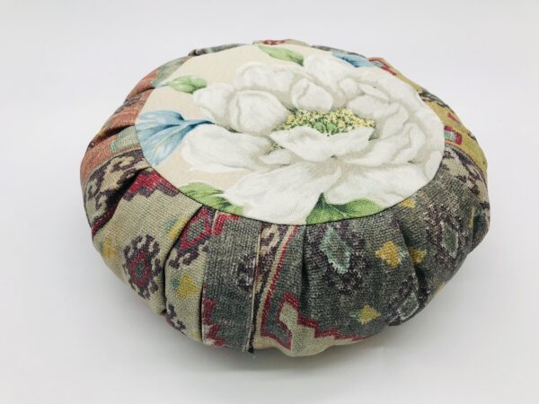 Yogakissen Zafu Meditationskissen Boho Pfingstrose