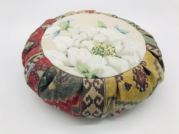 Yogakissen Zafu Meditationskissen Boho gelb