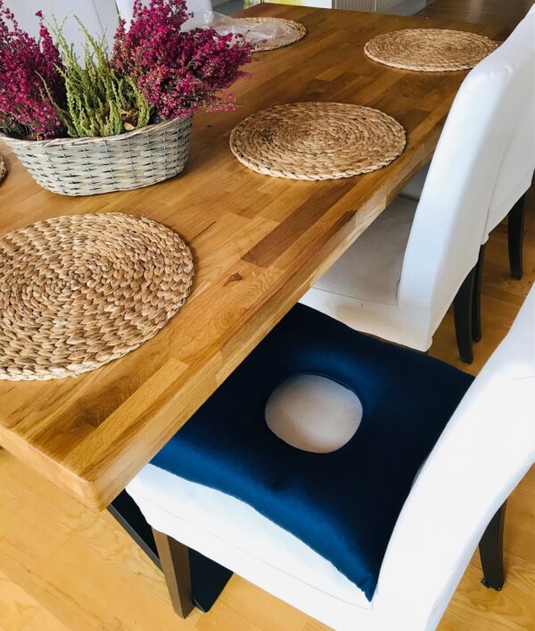 Sitzring mit Buchweizenschalen 40x40