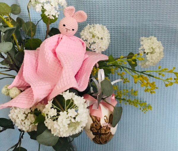 Hase Nuscheli rosa - Image 2