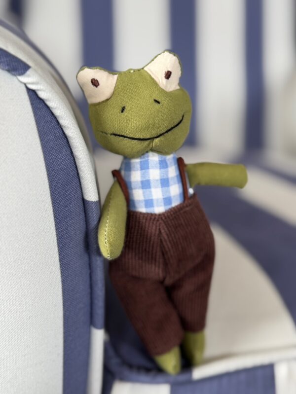 Stoffpuppe Frosch