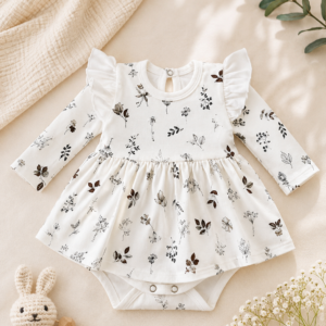 Baby Bodykleid Laub Gr.68