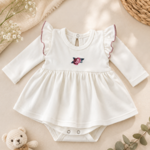 Baby Bodykleid Rose Gr.68