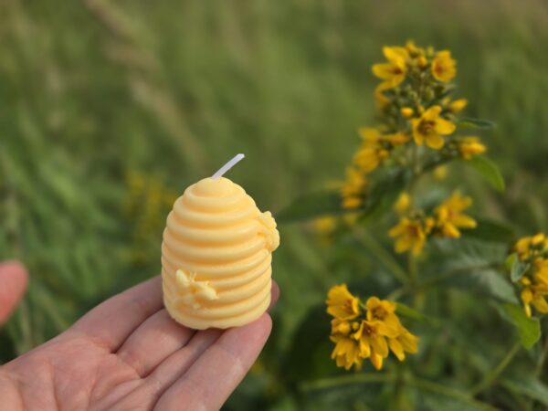 Sojawachskerze Bienenhaus
