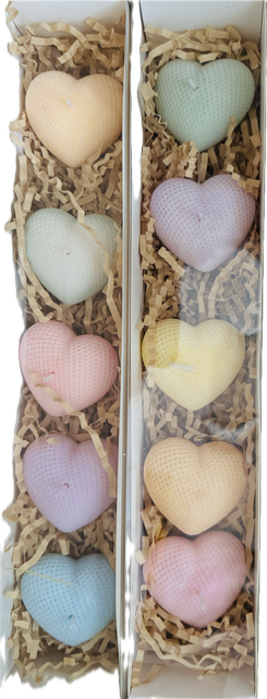 Herzen klein 5er-Set – Bild 2