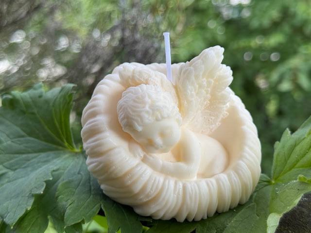 Engel in Muschel