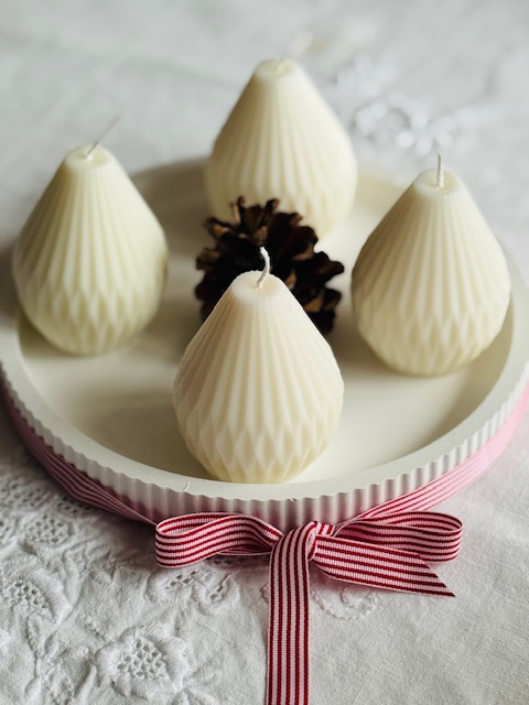Birne Kerze creme