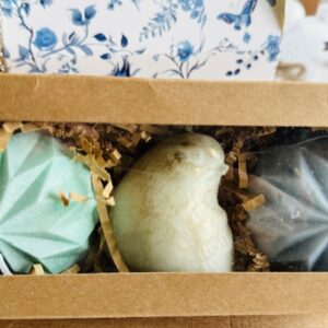 Weihnachtskugel Vogel 3er Set