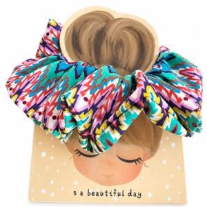 Scrunchie buntes Muster