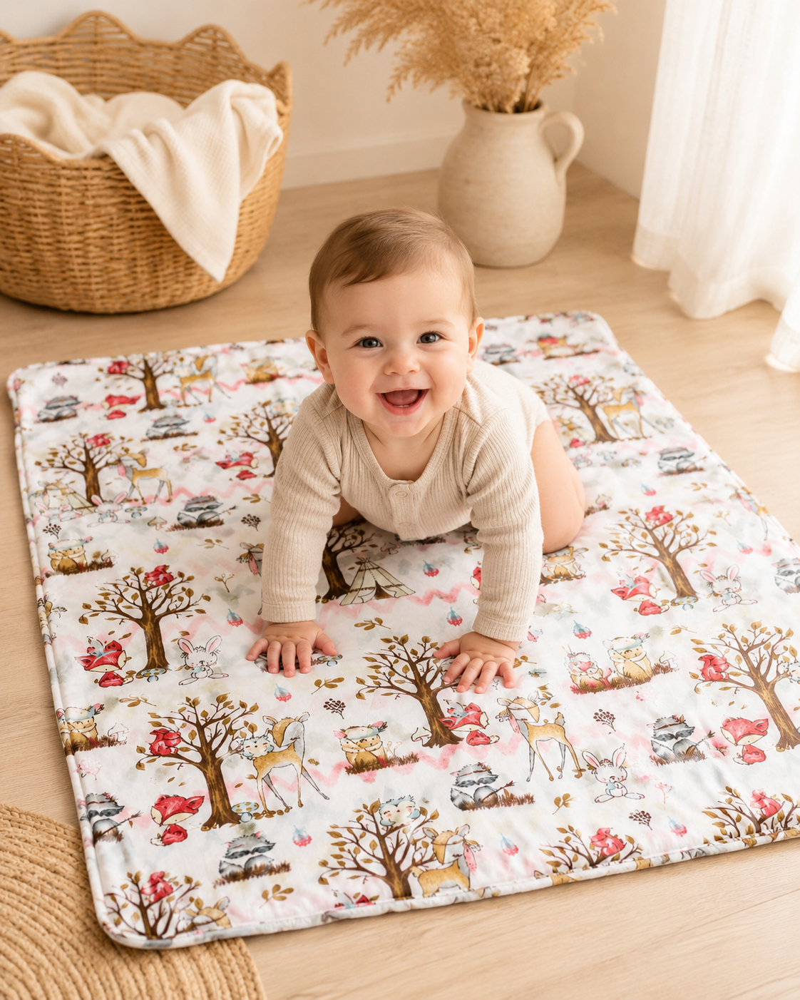 Babydecke Waldfreunde
